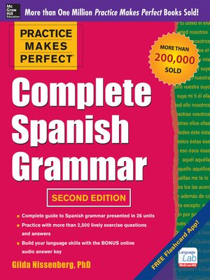cover image of Complete Spanish Grammar